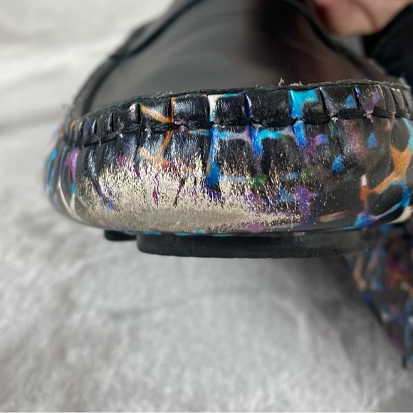 Robert Graham Sunbury Mens Driving Loafer Size 12 Black Leather Slip On Shoe NEW - Picture 6 of 12